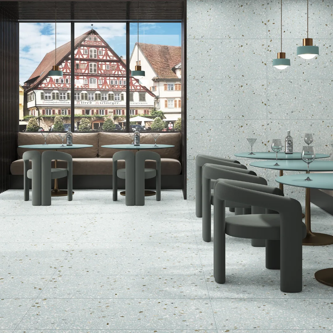 Exotica Terrza Sky, terrazzo wall tile for bathroom